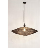 Candelabru metal negru Odissa Ø86x47h