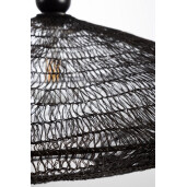 Candelabru metal negru Odissa Ø86x47h