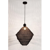 Candelabru metal negru Odissa Ø58x50h