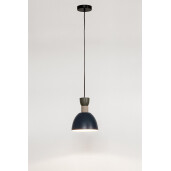 Lustra metal albastru Jabalpur 21x25 cm