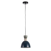 Lustra metal albastru Jabalpur 21x25 cm