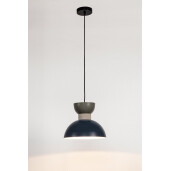Lustra metal albastru verde Jabalpur 30x25 cm