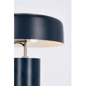 Veioza metal albastru Kaithal Ø31x35h