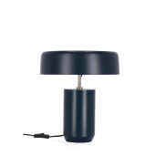 Veioza metal albastru Kaithal Ø31x35h