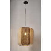 Lustra hartie maro Mali Ø34x37h