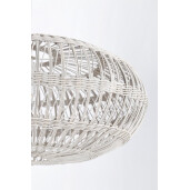 Lustra ratan alb Praia 61x27.5 cm