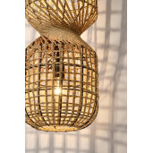 Lustra ratan natur Malabo 25x77.5 cm