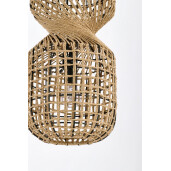 Lustra ratan natur Malabo 25x77.5 cm