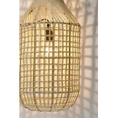 Lustra ratan bej Malabo 30.5x132 cm
