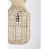 Lustra ratan bej Malabo 25.5x103 cm