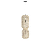 Lustra ratan bej Malabo 25x77.5 cm