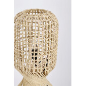 Lampadar ratan bej Malabo 25x104 cm