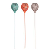 Set 3 lampi solare 14x100 cm