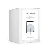 Veioza uz interior, exterior alba neagra Cumin Ø17,6x27h