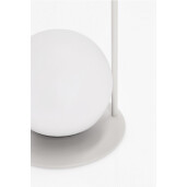 Veioza uz interior, exterior alba PansyØ13,5x21h