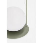 Veioza uz interior, exterior verde neagra PansyØ13,5x21h