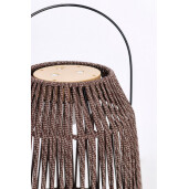 Felinar led otel gri sfoara maro Taiki Ø25,5x33h