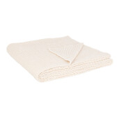 Patura bumbac ivoire Kleophe 130x170 cm