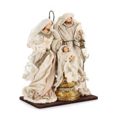 Figurina Nasterea Domnului textil multicolor Majestic 30x20x38h