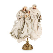 Figurina Nasterea Domnului textil multicolor Devotion 38x15x48h