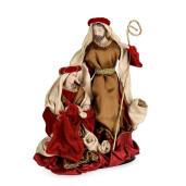 Figurina Nasterea Domnului textil multicolor Sublime 19x14x31h