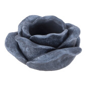 Ghiveci flori beton albastru 17,5 x 9,5 cm