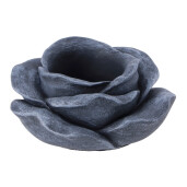 Ghiveci flori beton albastru 22 x 10 cm