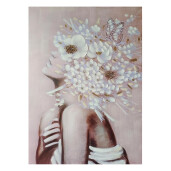 Tablou decorativ olegrafie pe panza Women II 50 x 70 cm
