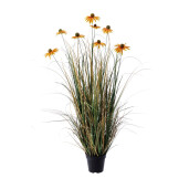 Set 2 ghivece Margarete artificiale  17 x 123 cm