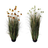 Set 2 ghivece Margarete artificiale 23 x 150 cm