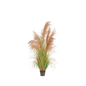 Pampas artificial in ghiveci 13 x 120 cm