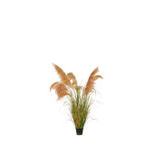 Pampas artificial in ghiveci 15 x 150 cm
