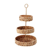 Platou supraetajat zambila apa maro 25 x 45 cm