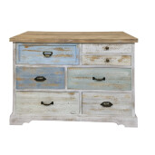 Comoda lemn multicolor 101 x 36 x 74 cm