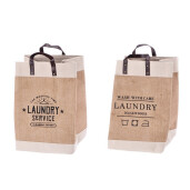 Set 2 cosuri rufe, depozitare panza multicolora  37 x 37 x 54 cm