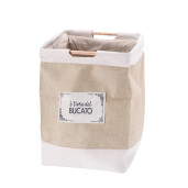 Cos rufe, depozitare panza multicolora III 43 x 43 x 56 cm