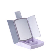 Oglinda de masa cu iluminare led 38,5 x 24 x 7 cm