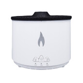 Difuzor electric de parfum cu LED si 2 functii de temporizator, capacitate 350 ml, 13 x 11 cm