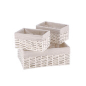 Set 6 cosuri depozitare 26 x 17 x 13 cm, 40 x 30 x 15 cm