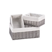 Set 6 cosuri depozitare 26 x 17 x 13 cm, 40 x 30 x 15 cm