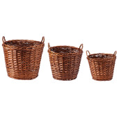 Set 3 cosuri depozitare 43 x 34 x 36 ,52 x 41 x 45,5, 61 x 53 x 51 cm