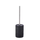 Perie toaleta otel polirasina neagra 9,5 x 41,5 cm