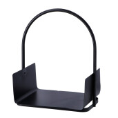 Suport lemne fier negru 40 x 30 x 50 cm