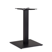 Picior masa otel negru Giunone 50x50x72h