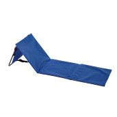 Sezlong gradina pliabil albastru 52 x 150 cm