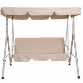 Leagan gradina bej  170 x 110 x 153 cm