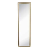 Oglinda perete rama polistiren auriu 30 x 120 cm