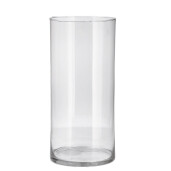 Vaza flori sticla transparenta 19 x 40 cm