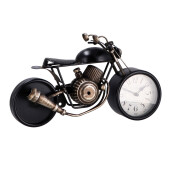 Ceas masa Motocicleta Retro fier multicolor 39,5 x 13 x 23 cm
