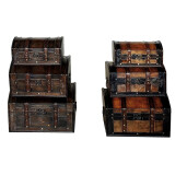 Set 6 Cufere depozitare 22 x 14,5 x 10,5,  26 x 19 x 14,5, 30 x 23 x 18 cm